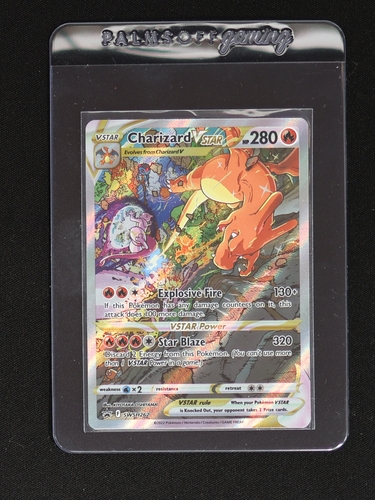 2022 Pokémon TCG SWSH Black Star Promo #262 Charizard VSTAR — front