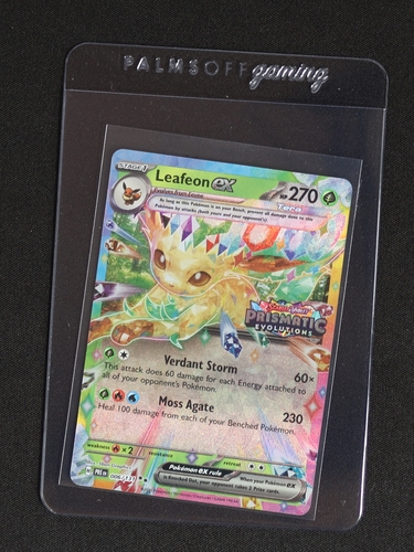 2025 Pokémon TCG Prismatic Evolutions #006 Leafeon EX — front