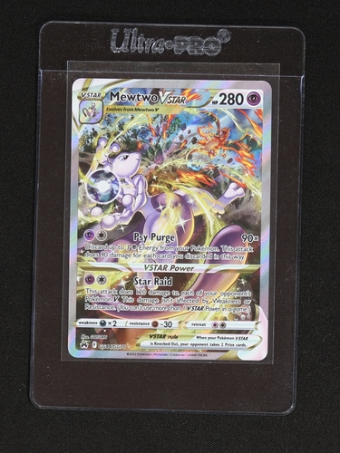 2023 Pokemon Crown Zenith #GG44 Mewtwo VSTAR — front