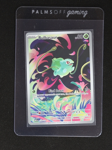 2025 Pokémon TCG #133 Bulbasaur Mega Evolution Illustration Rare — front