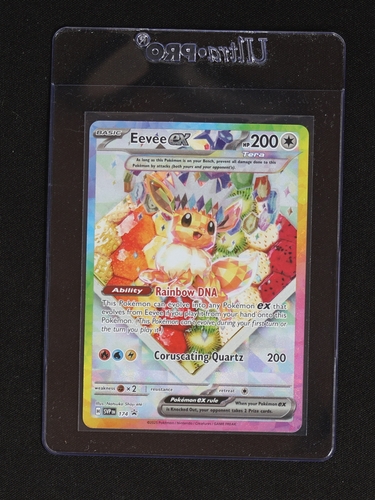 2025 Pokémon SV Promo #174 Eevee EX Black Star Promo — front