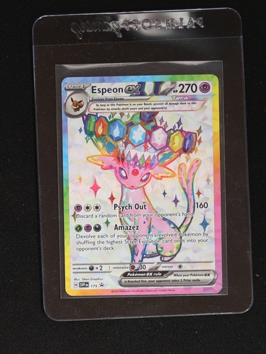 2022 Pokémon TCG SVP #175 Espeon ex — front