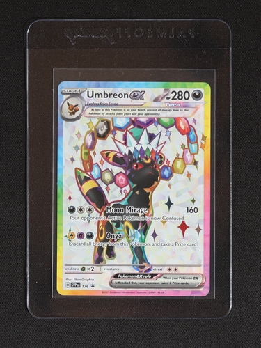 2025 Pokémon Umbreon ex #176 Black Star Promo — front