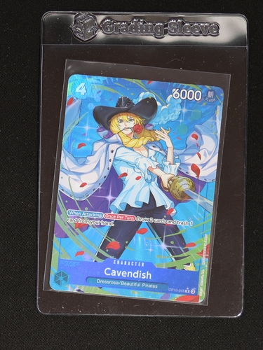 2025 One Piece Card Game OP10-045 Cavendish Royal Blood — front
