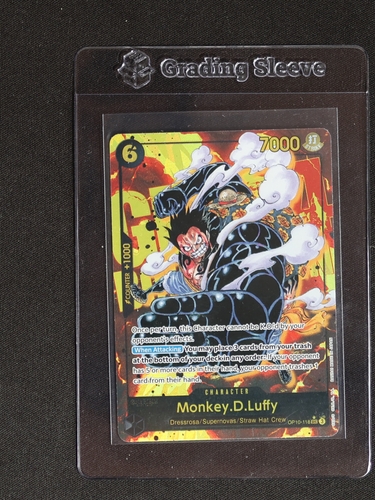2025 One Piece OP10-118 Monkey D Luffy Royal Blood Alternate Art — front