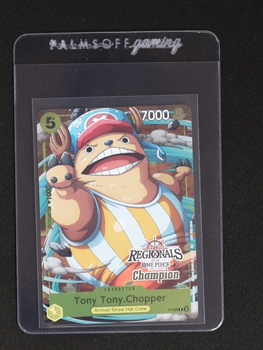 2025 One Piece TCG P-089 Tony Tony Chopper Champion — front