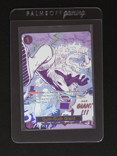 2024 One Piece TCG OP09-078 Gum-Gum Giant — front
