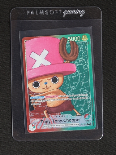2024 One Piece Card Game OP08-001 Tony Tony Chopper Leader — front