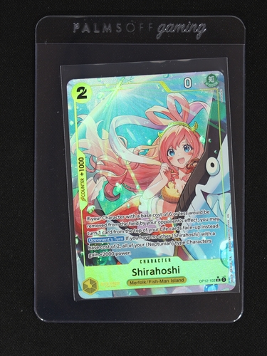 2025 One Piece TCG OP12-102 Shirahoshi — front