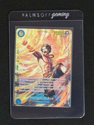 One Piece TCG OP13-119 Portgas D. Ace Carrying On His Will — front