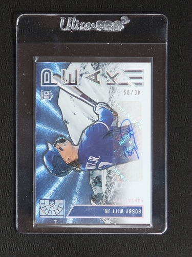 2022 Panini Capstone #PABW Bobby Witt Jr. — front