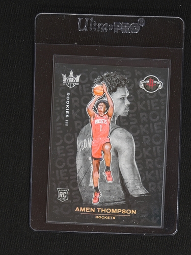2023-24 Panini Court Kings Rookies III #1 Amen Thompson — front