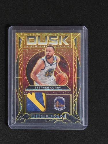 2024-25 Panini Obsidian Dusk Memorabilia #DM-SC Stephen Curry — front
