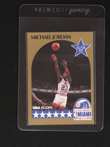 1990-91 NBA Hoops #5 Michael Jordan All-Star Game — front