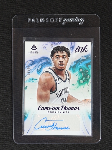 2022-23 Panini Chronicles Luminance Ink #LIA-CT Cameron Thomas — front