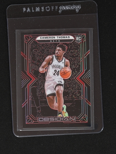 2021-22 Panini Obsidian #171 Cameron Thomas Rookie — front