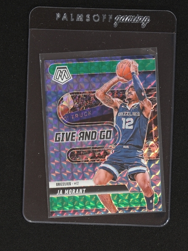 2024-25 Panini Mosaic #12 Ja Morant Give and Go — front
