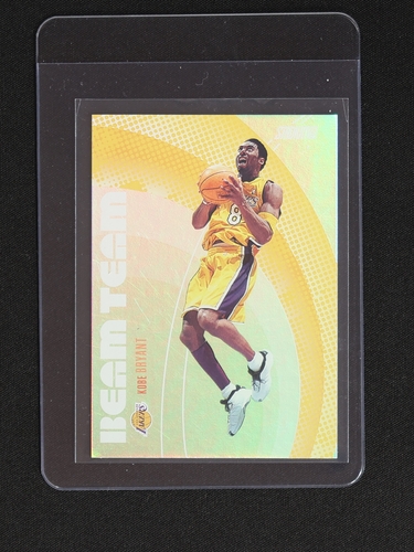 2002 Stadium Club #BT9 Kobe Bryant Beam Team — front