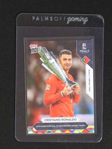 2025 Topps Now #7 Cristiano Ronaldo — front