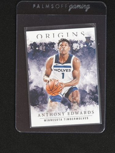 2020-21 Panini Origins #71 Anthony Edwards Rookie Card — front