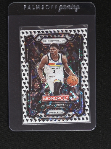 2023-24 Panini Prizm Monopoly #52 Anthony Edwards — front