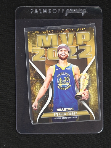 2022-23 Panini NBA Hoops #1 Stephen Curry Finals MVP — front