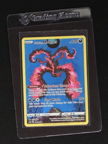 2021 Pokemon Sword & Shield Black Star Promo #SWSH284 Galarian Moltres — front