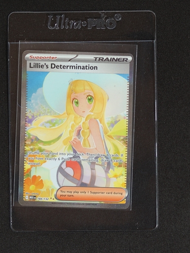 2025 Pokémon TCG Mega Evolutions #184 Lillie's Determination — front