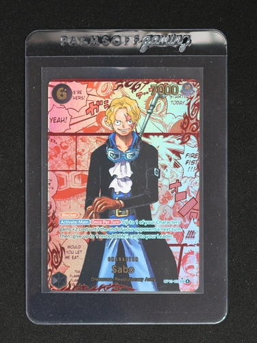 2025 One Piece OP13-120 Carrying On His Will Sabo — front