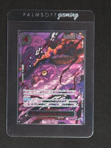 2025 One Piece Card Game OP13-083 St. Jaygarcia Saturn — front