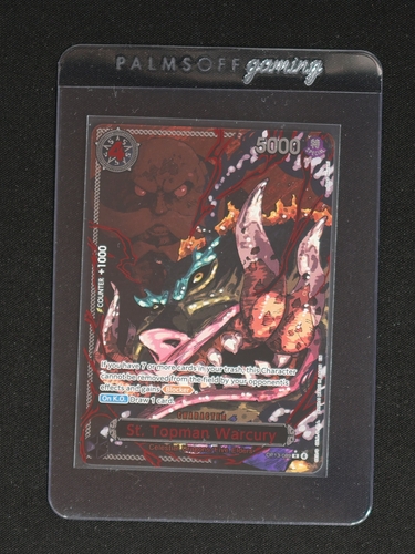 2025 One Piece Card Game OP13-089 St. Topman Warcury — front