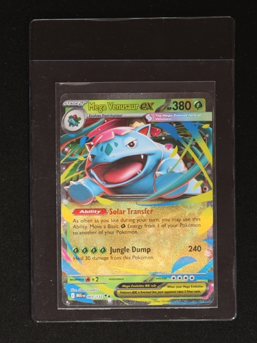 2025 Pokemon Mega Evolution #003 Mega Venusaur EX — front