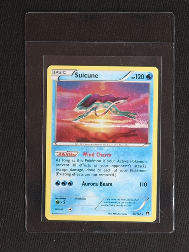 2016 Pokémon XY Breakpoint #30 Suicune — front