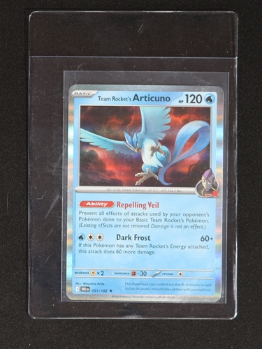 2023 Pokémon TCG Sv10: Destined Rivals #051 Team Rocket's Articuno — front