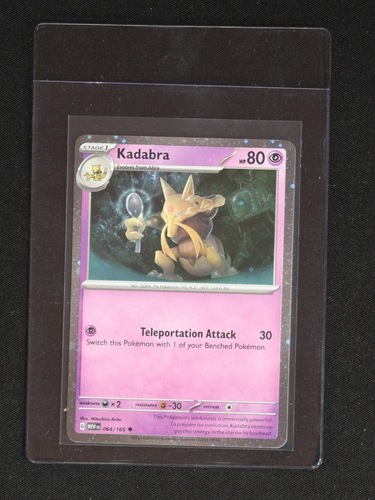 2023 Pokémon TCG Scarlet & Violet 151 #064 Kadabra — front