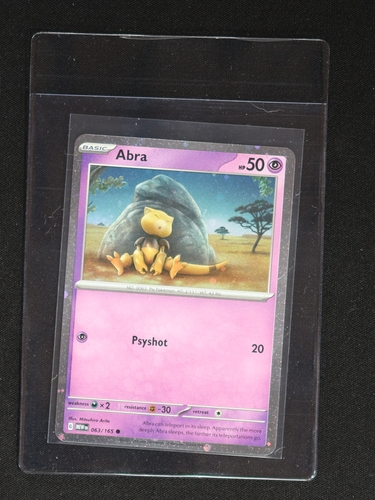 2023 Pokémon Scarlet & Violet 151 #063 Abra — front