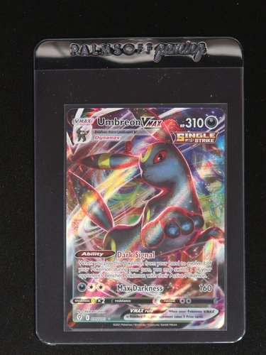 2021 Pokemon Sword & Shield Eevee Heroes #048 Umbreon VMAX — front