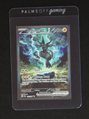 2025 Pokémon Scarlet & Violet #166 Zekrom EX Black Bolt — front