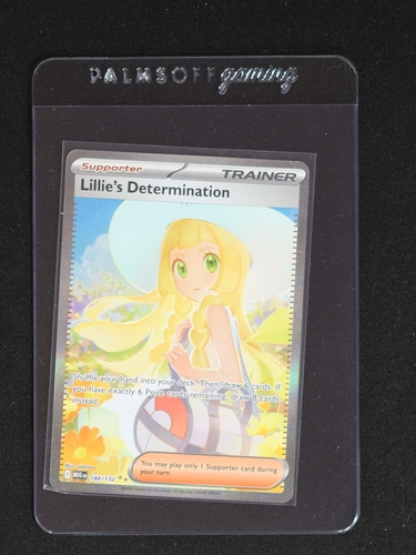 2025 Pokémon TCG Mega Evolutions #184 Lillie's Determination — front