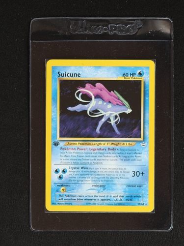 2000 Pokemon Neo Revelation #27 Suicune — front