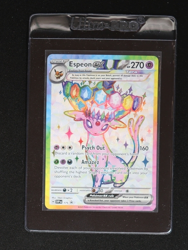 2025 Black Star Promo #175 Espeon ex — front