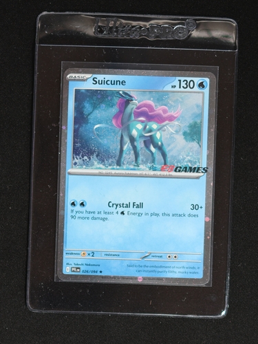 2020 Pokémon #026 Suicune — front