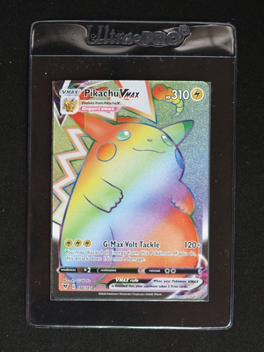 2020 Pokémon Vivid Voltage #188 Pikachu VMAX — front