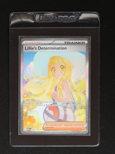 2025 Pokémon TCG Mega Evolutions #184 Lillie's Determination — front