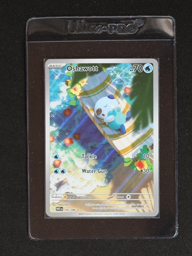 2015 Pokémon #105 Oshawott — front