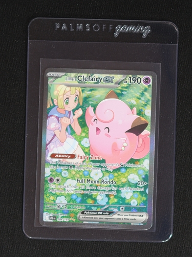 2025 Pokemon Journey Together #184 Lillie's Clefairy ex — front