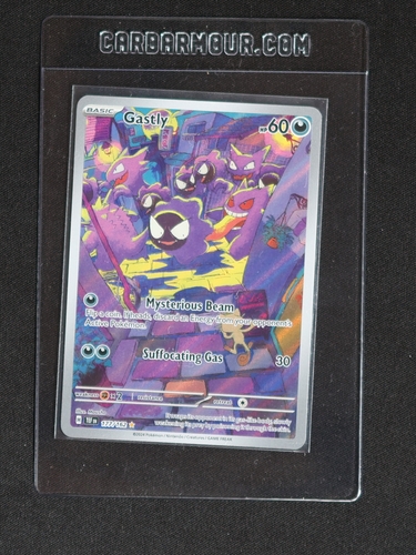 2024 Pokémon TCG #177 Gastly Temporal Forces Illustration Rare — front