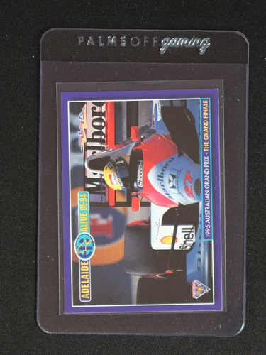 1995 Futera Australian Grand Prix #65 Adelaide Alive — front