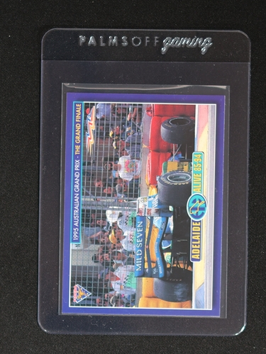 1995 Futera Formula 1 Michael Schumacher Adelaide Alive 85-94 #69 — front
