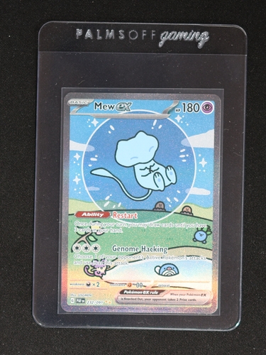 2024 Pokémon Paldean Fates #232 Mew EX Bubble Mew — front